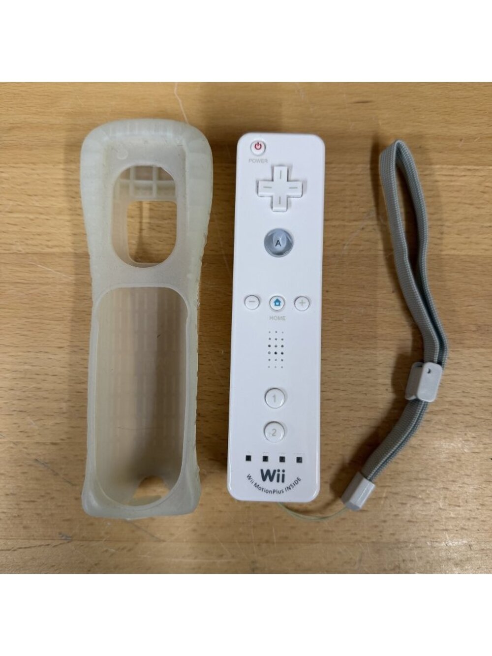 Official Nintendo Wii Remote Plus White Controller Motion Inside RVL-036